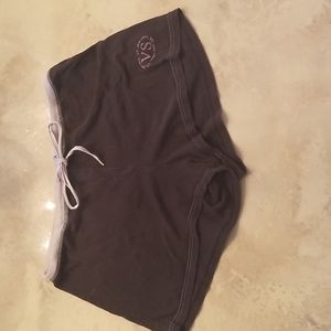Victoria Secret Black Lounge Shorts